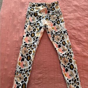 Leopard Curves N Combatboots leggings.